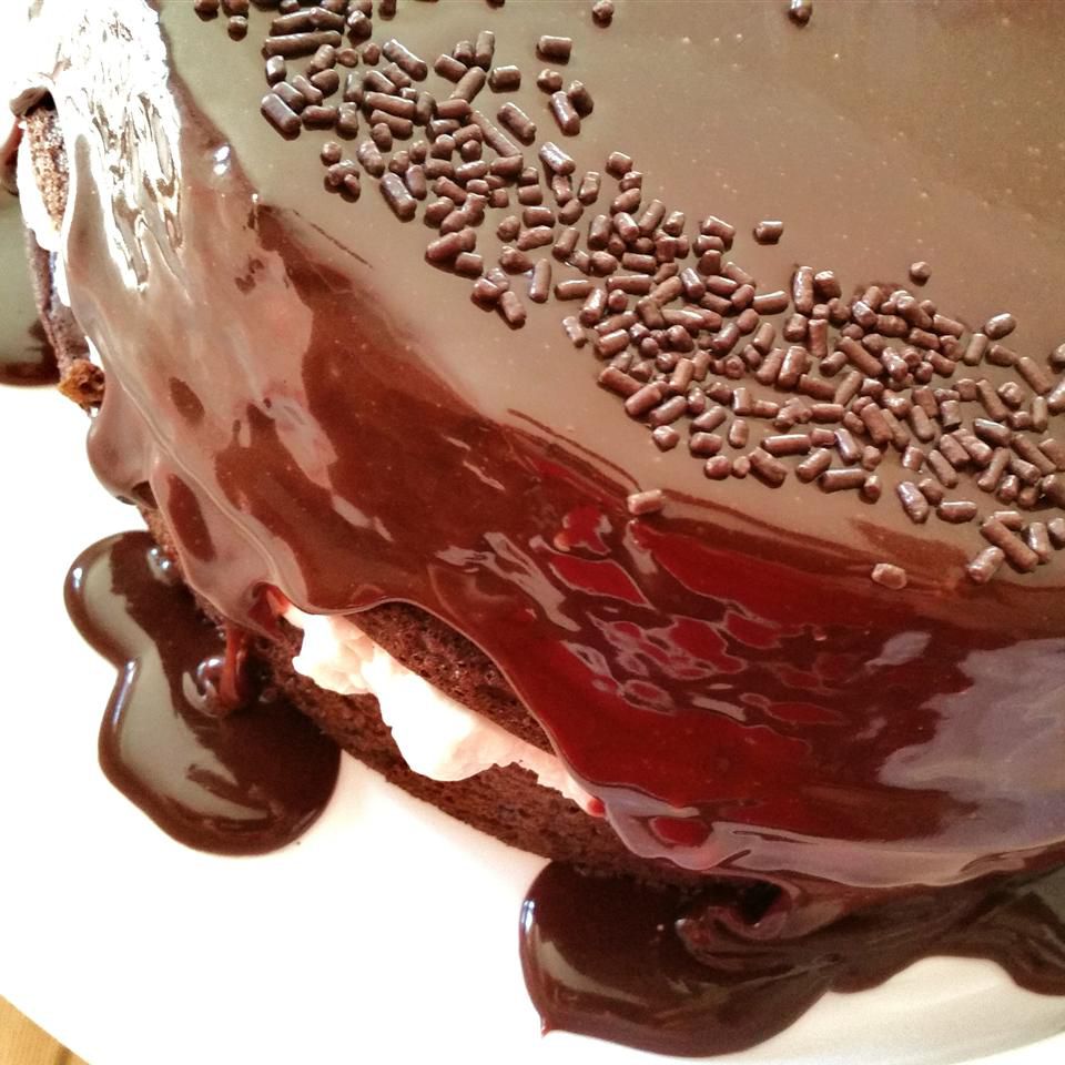 Giant Ding Dong Cake